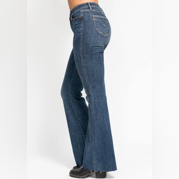 Judy Blue JB88882 DK-Co High Rise Skinny Jeans Dark Wash - Picture 3 of 11